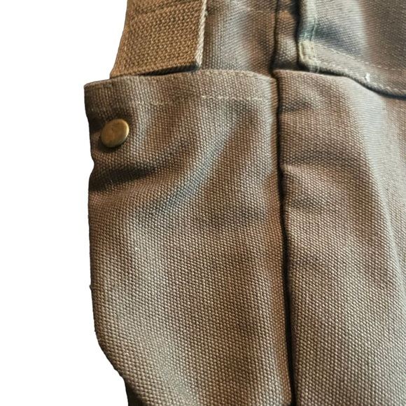 Rothco Classic Canvas Messenger Bag Olive Crossbody Shoulder Bag New With Tags - Picture 6 of 6